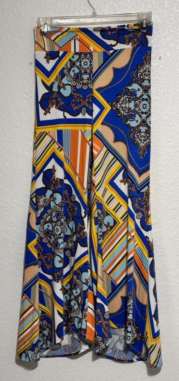 Venus Wide Leg Pull-on pants Stretch Waist Flowy Size XS
